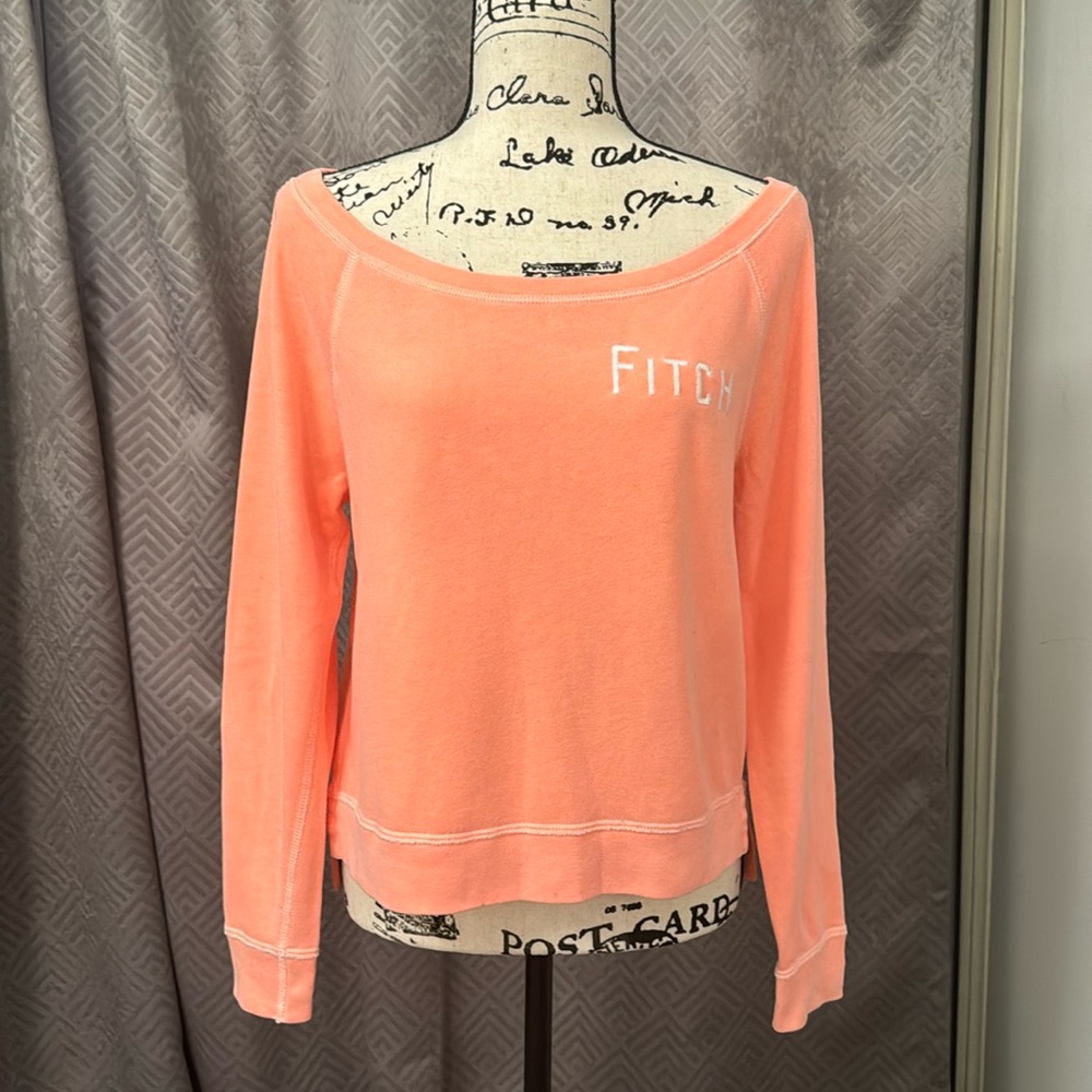 A&F Orange Pullover